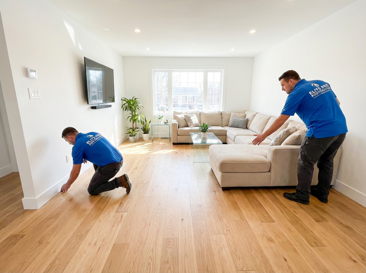 After - Water Damage